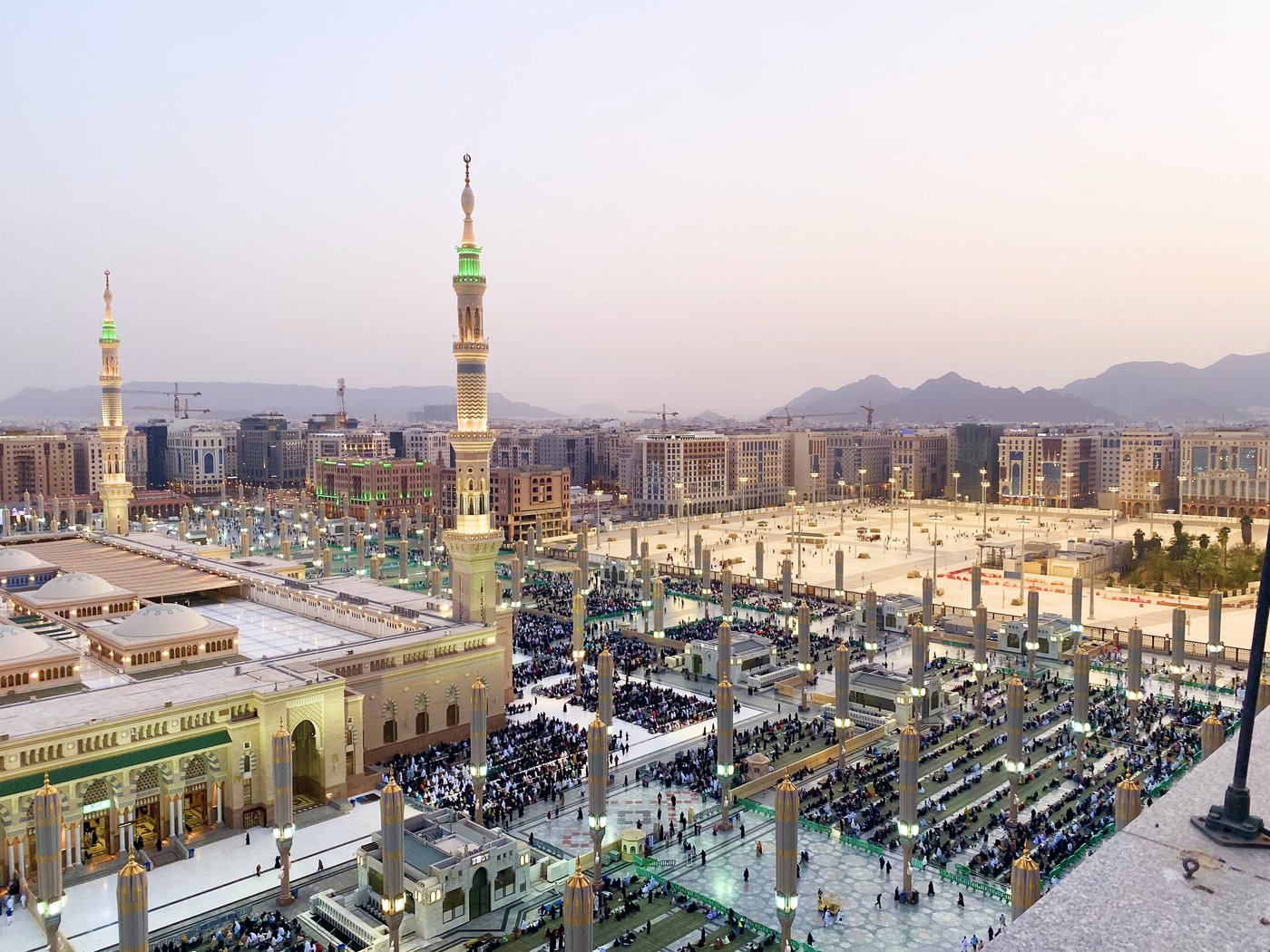 Al-Masjid an-Nabawi in Al-Madinah, home of Change Agency