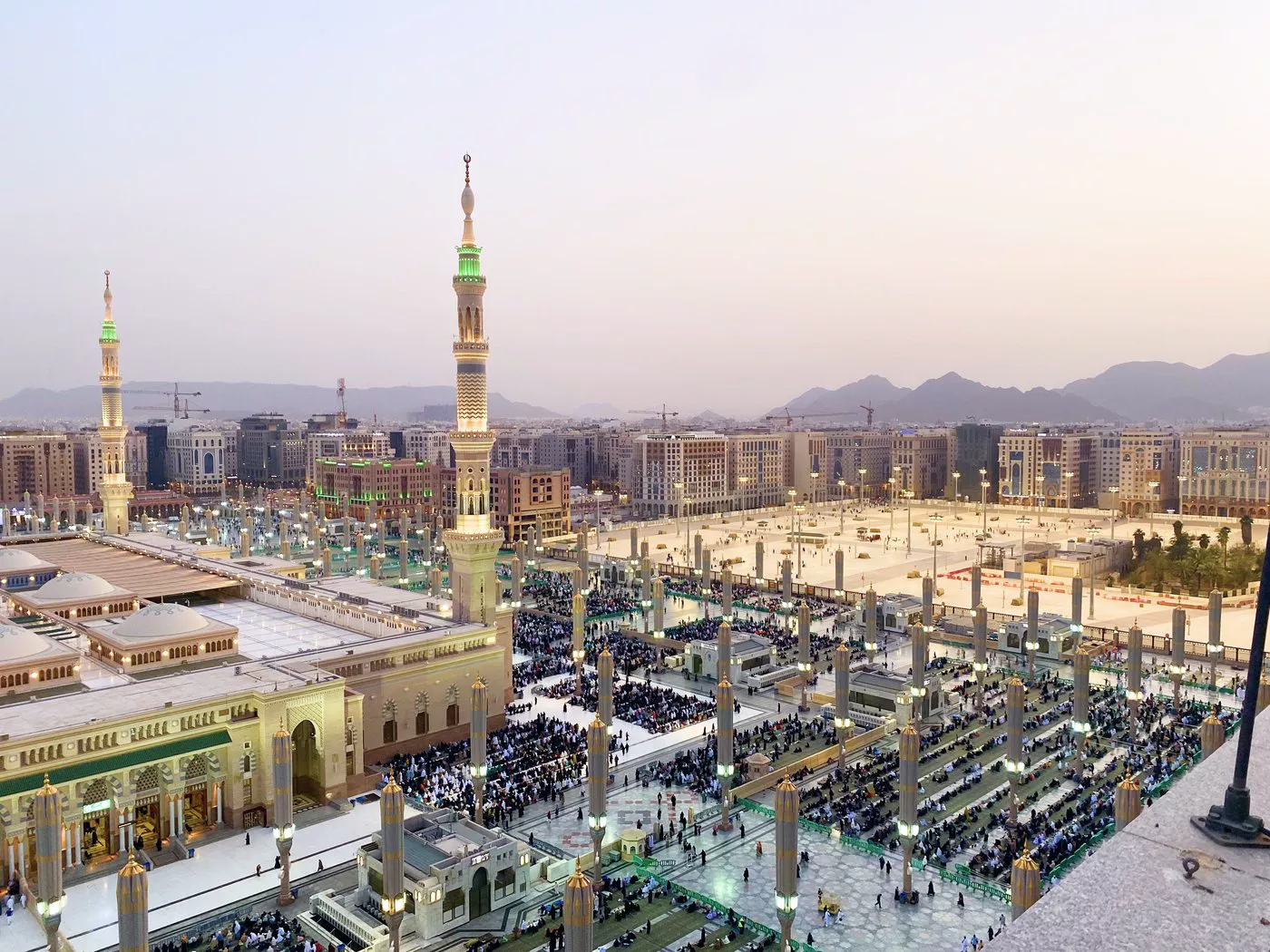 Al-Masjid an-Nabawi in Al-Madinah, home of Change Agency
